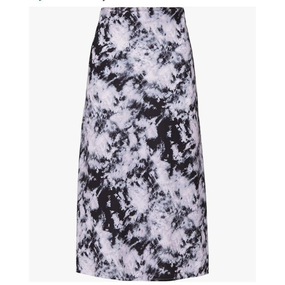 SANCTUARY EVERYDAY MIDI SKIRT, BLACK, XL Tie Dye Pink - Picture 2 of 10